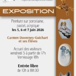 – Exposition de porcelaines les 6 et 7 juin 2026.